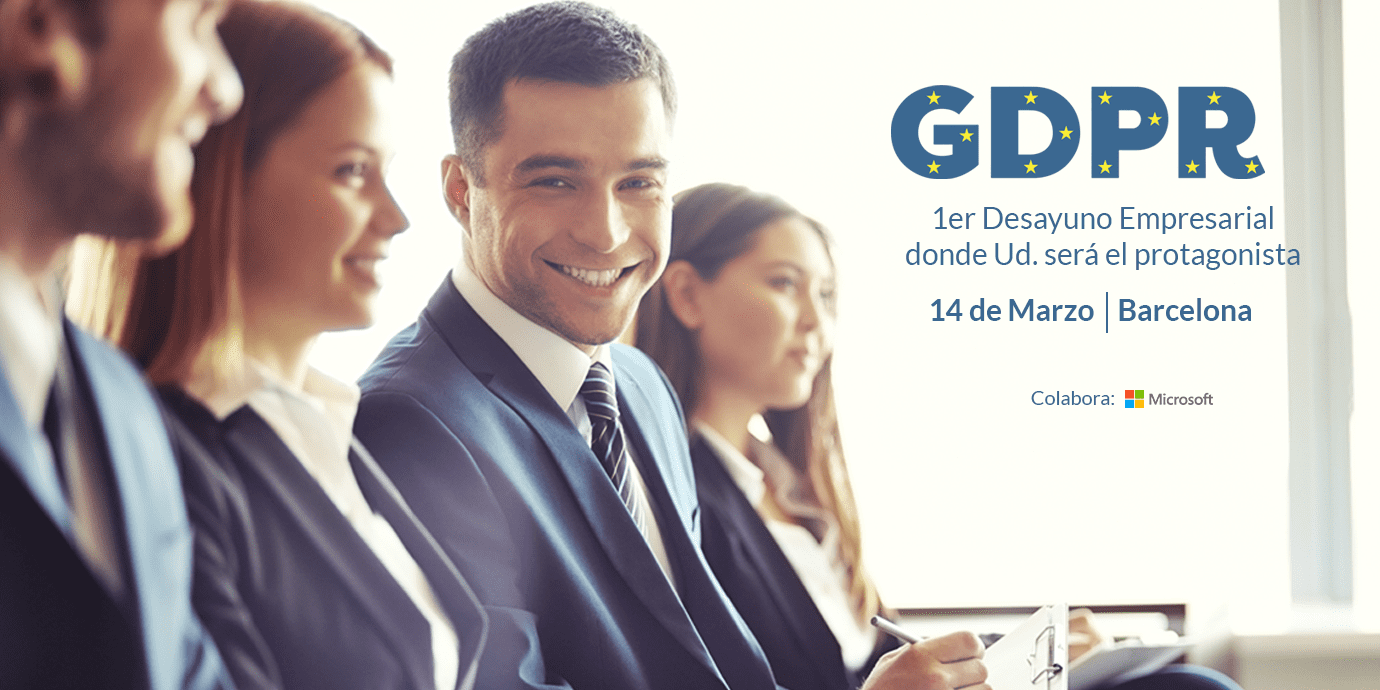 GDPR-Desayuno-14Marzo-Barcelona | C. Abogados News