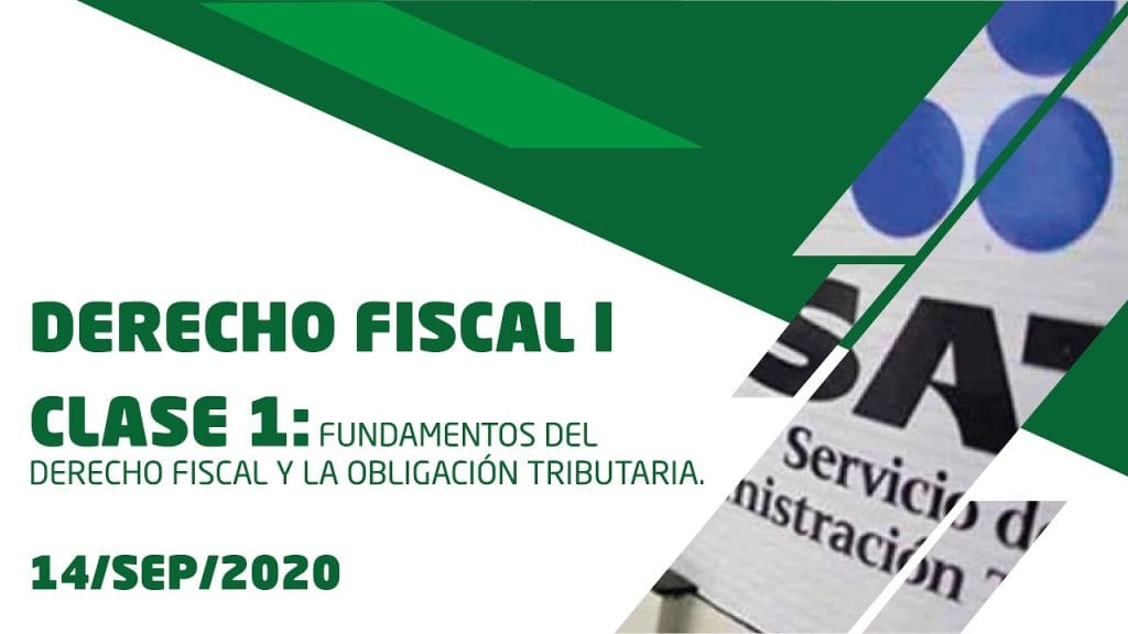 derecho fiscal temario unam