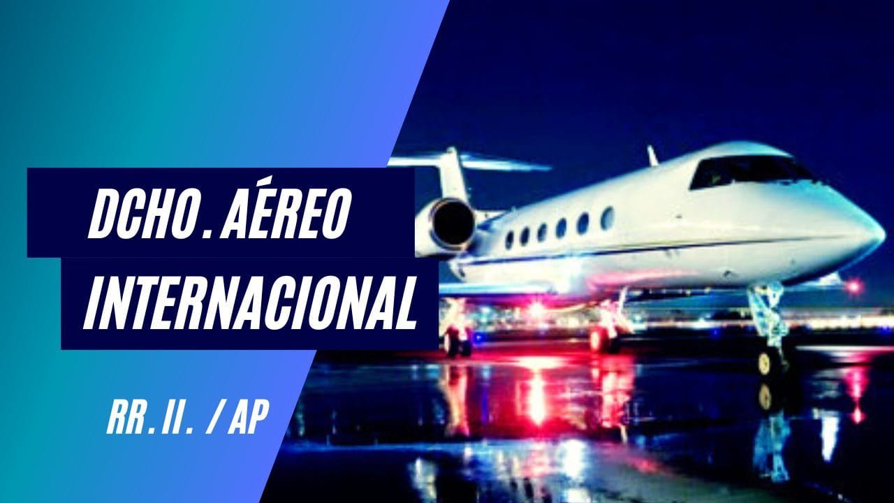 derecho internacional aereo