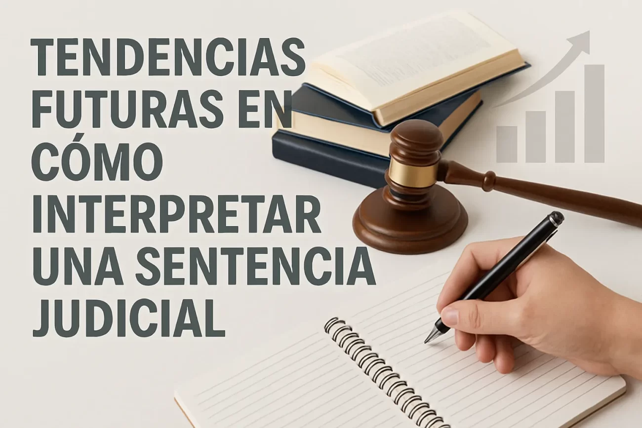 tendencias futuras en Cómo interpretar una sentencia judicial