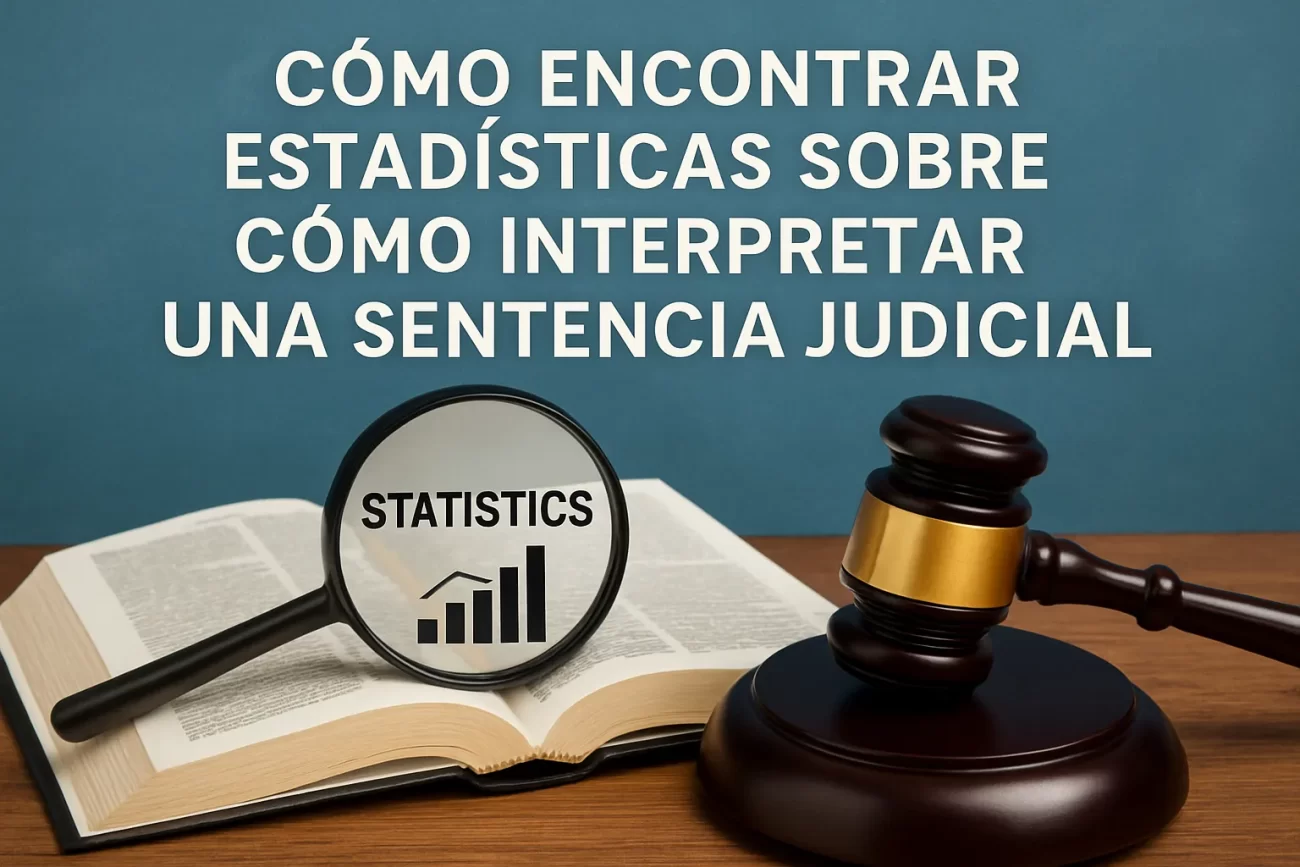 como-encontrar-estadisticas-sobre-Como-interpretar-una-sentencia-judicial | C. Abogados News cómo encontrar estadísticas sobre Cómo interpretar una sentencia judicial