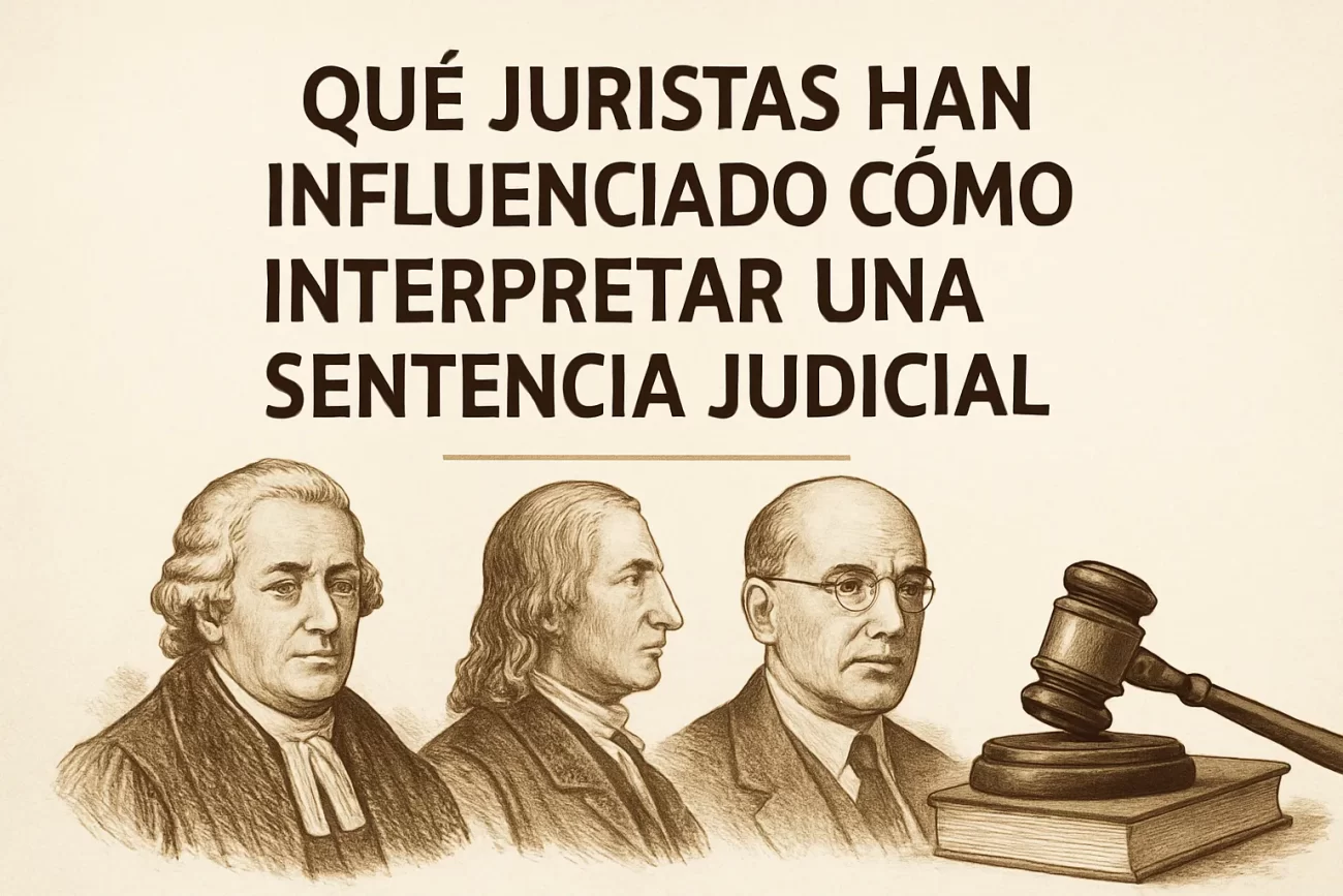 que-juristas-han-influenciado-Como-interpretar-una-sentencia-judicial | C. Abogados News qué juristas han influenciado Cómo interpretar una sentencia judicial