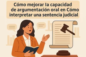 cómo mejorar la capacidad de argumentación oral en Cómo interpretar una sentencia judicial