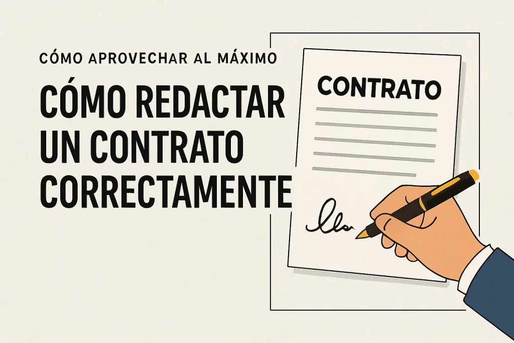 cómo aprovechar al máximo Cómo redactar un contrato correctamente