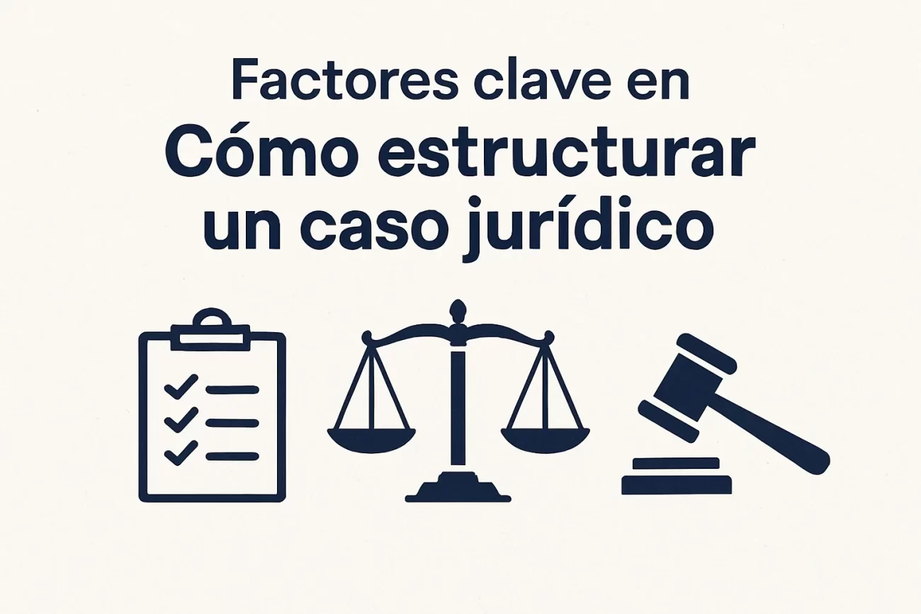 factores-clave-en-Como-estructurar-un-caso-juridico | C. Abogados News factores clave en Cómo estructurar un caso jurídico
