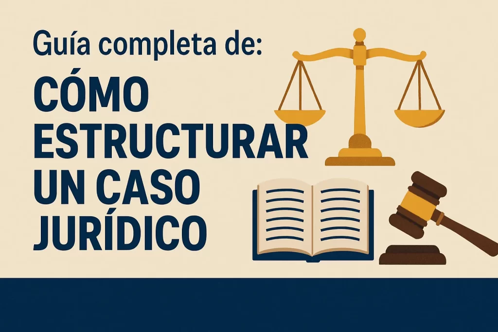 guía completa de Cómo estructurar un caso jurídico