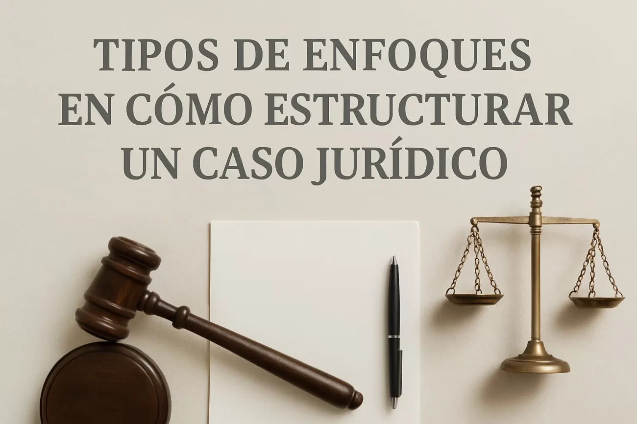 tipos de enfoques en Cómo estructurar un caso jurídico