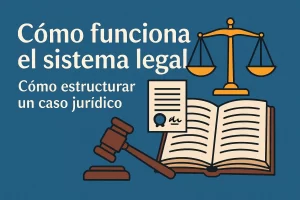 cómo funciona el sistema legal en Cómo estructurar un caso jurídico