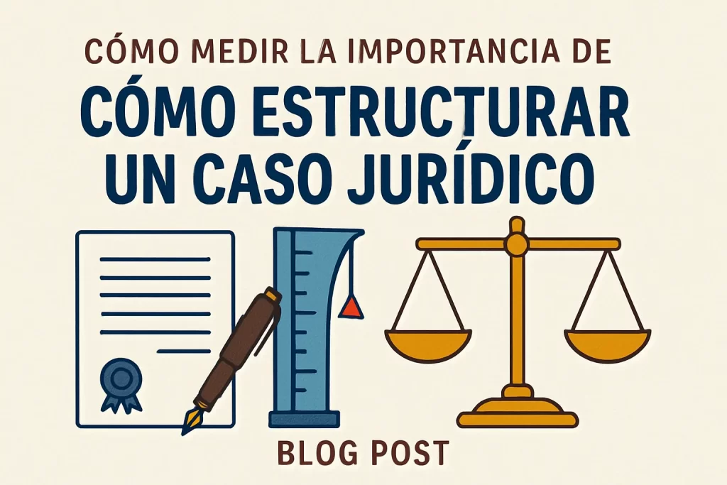 cómo medir la importancia de Cómo estructurar un caso jurídico