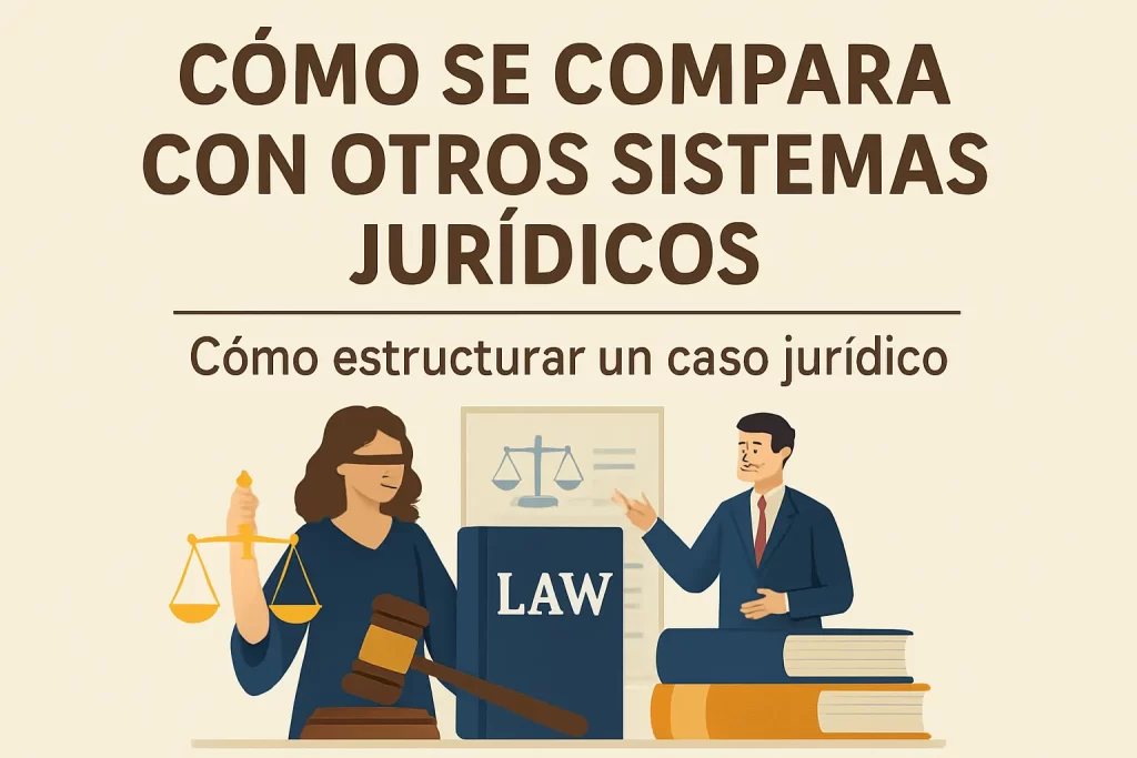 cómo se compara con otros sistemas jurídicos Cómo estructurar un caso jurídico