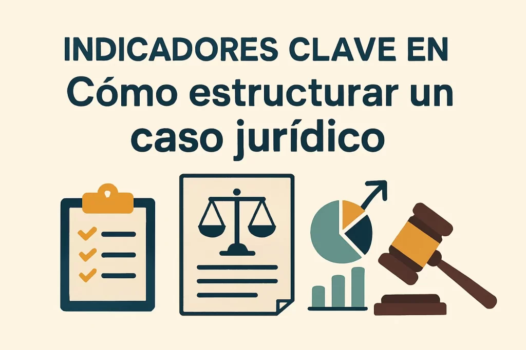indicadores clave en Cómo estructurar un caso jurídico