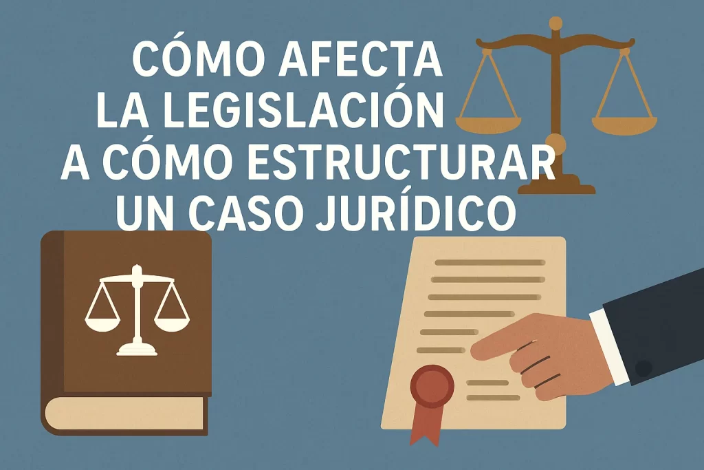 cómo afecta la legislación a Cómo estructurar un caso jurídico