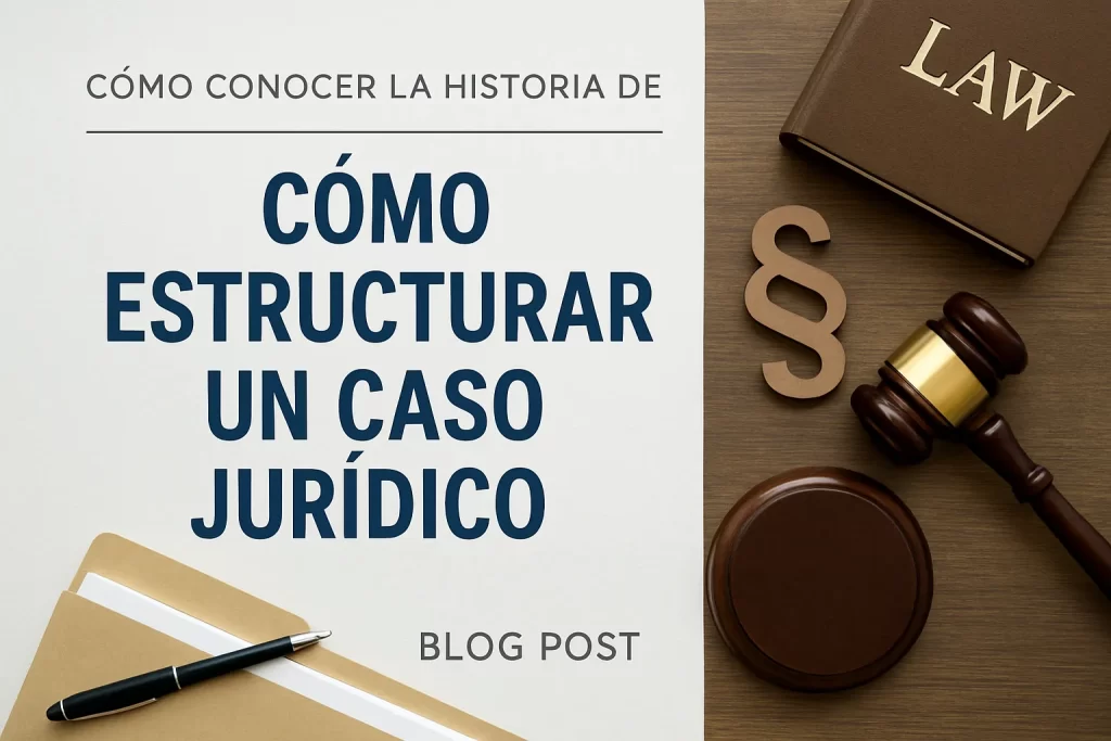 cómo conocer la historia de Cómo estructurar un caso jurídico