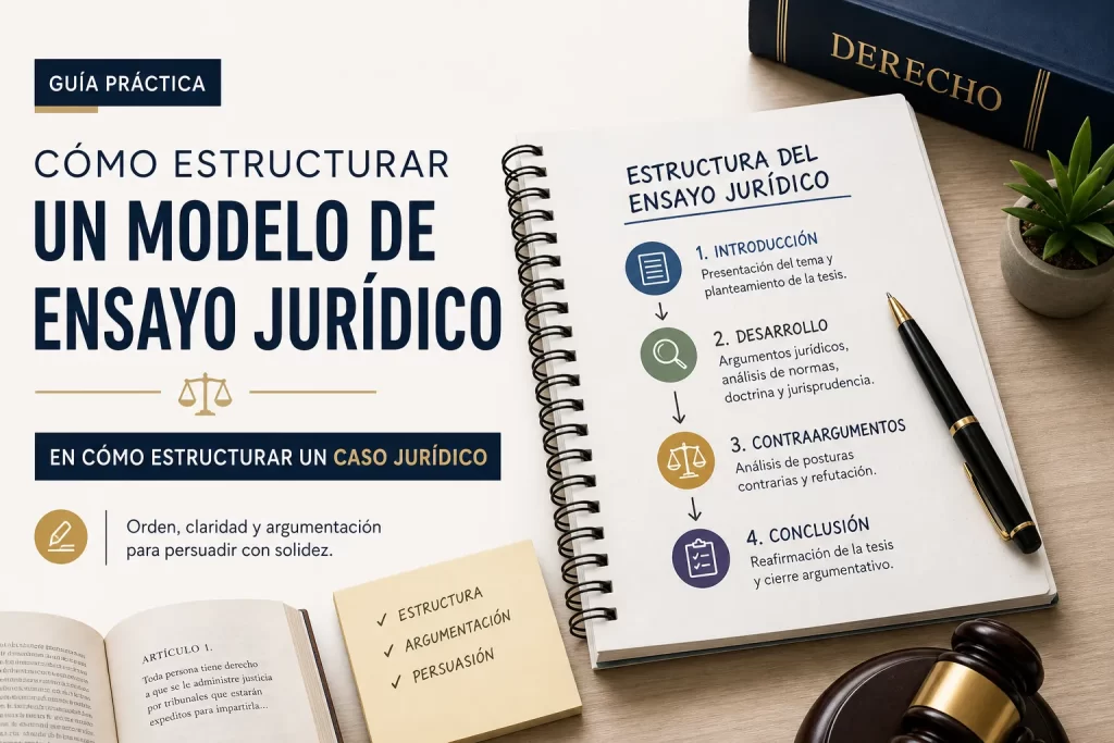 cómo estructurar un modelo de ensayo jurídico en Cómo estructurar un caso jurídico