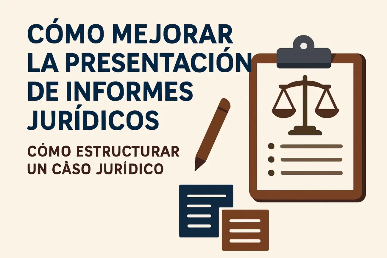 como-mejorar-la-presentacion-de-informes-juridicos-en-Como-estructurar-un-caso-juridico | C. Abogados News cómo mejorar la presentación de informes jurídicos en Cómo estructurar un caso jurídico
