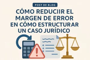 cómo reducir el margen de error en Cómo estructurar un caso jurídico
