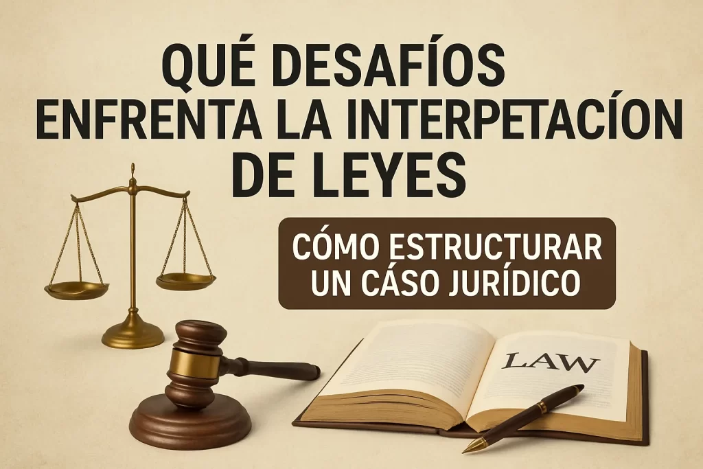 que-desafios-enfrenta-la-interpretacion-de-leyes-Como-estructurar-un-caso-juridico | C. Abogados News qué desafíos enfrenta la interpretación de leyes Cómo estructurar un caso jurídico