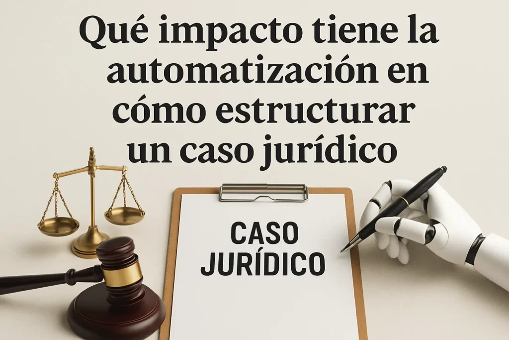 qué impacto tiene la automatización en Cómo estructurar un caso jurídico