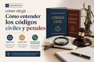 cómo elegir Cómo entender los códigos civiles y penales