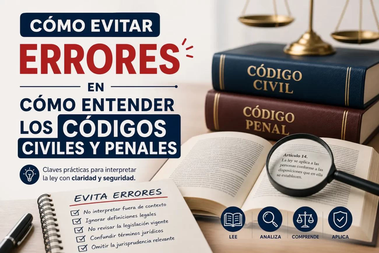 como-evitar-errores-en-Como-entender-los-codigos-civiles-y-penales | C. Abogados News cómo evitar errores en Cómo entender los códigos civiles y penales