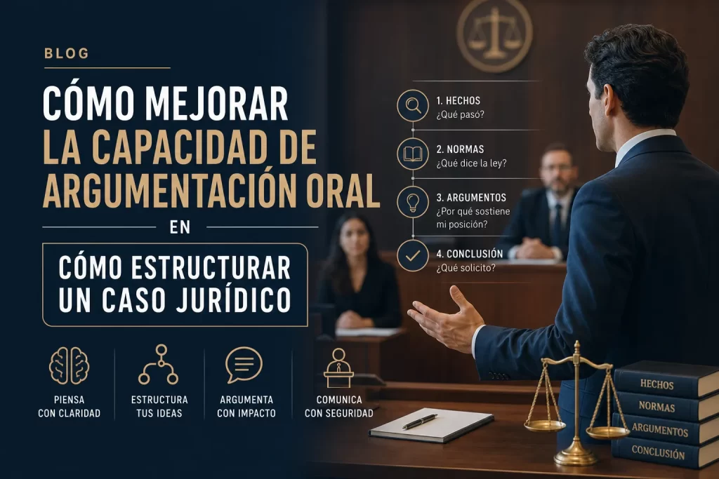 cómo mejorar la capacidad de argumentación oral en Cómo estructurar un caso jurídico