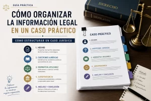 cómo organizar la información legal en un caso práctico Cómo estructurar un caso jurídico