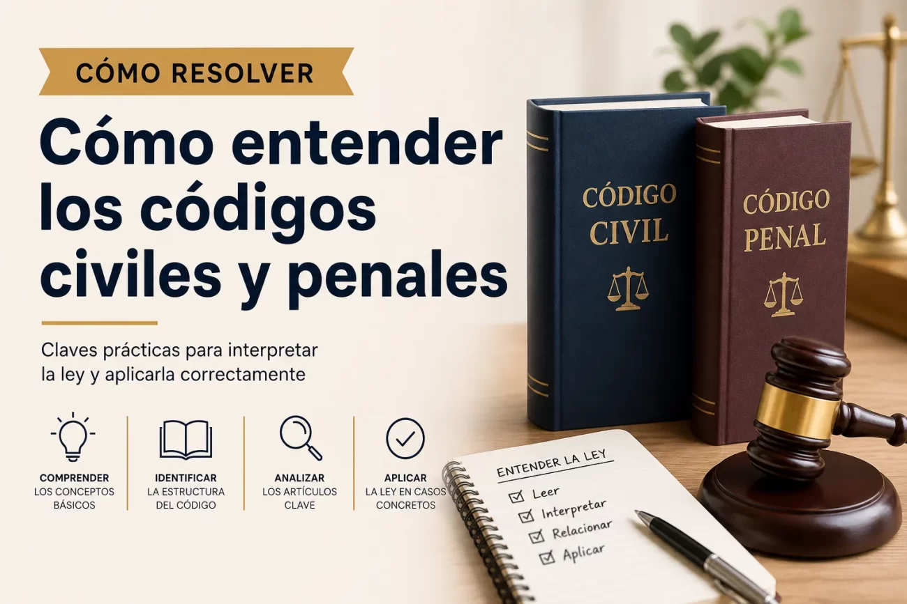 como-resolver-Como-entender-los-codigos-civiles-y-penales | C. Abogados News cómo resolver Cómo entender los códigos civiles y penales