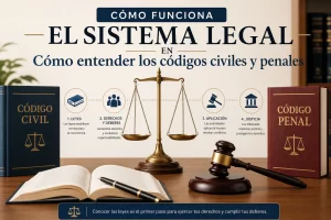 cómo funciona el sistema legal en Cómo entender los códigos civiles y penales