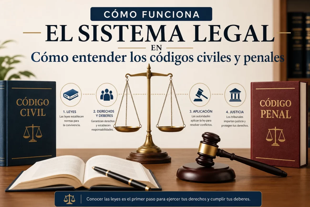 como-funciona-el-sistema-legal-en-Como-entender-los-codigos-civiles-y-penales | C. Abogados News cómo funciona el sistema legal en Cómo entender los códigos civiles y penales