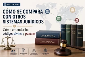 cómo se compara con otros sistemas jurídicos Cómo entender los códigos civiles y penales