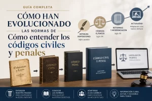 cómo han evolucionado las normas de Cómo entender los códigos civiles y penales